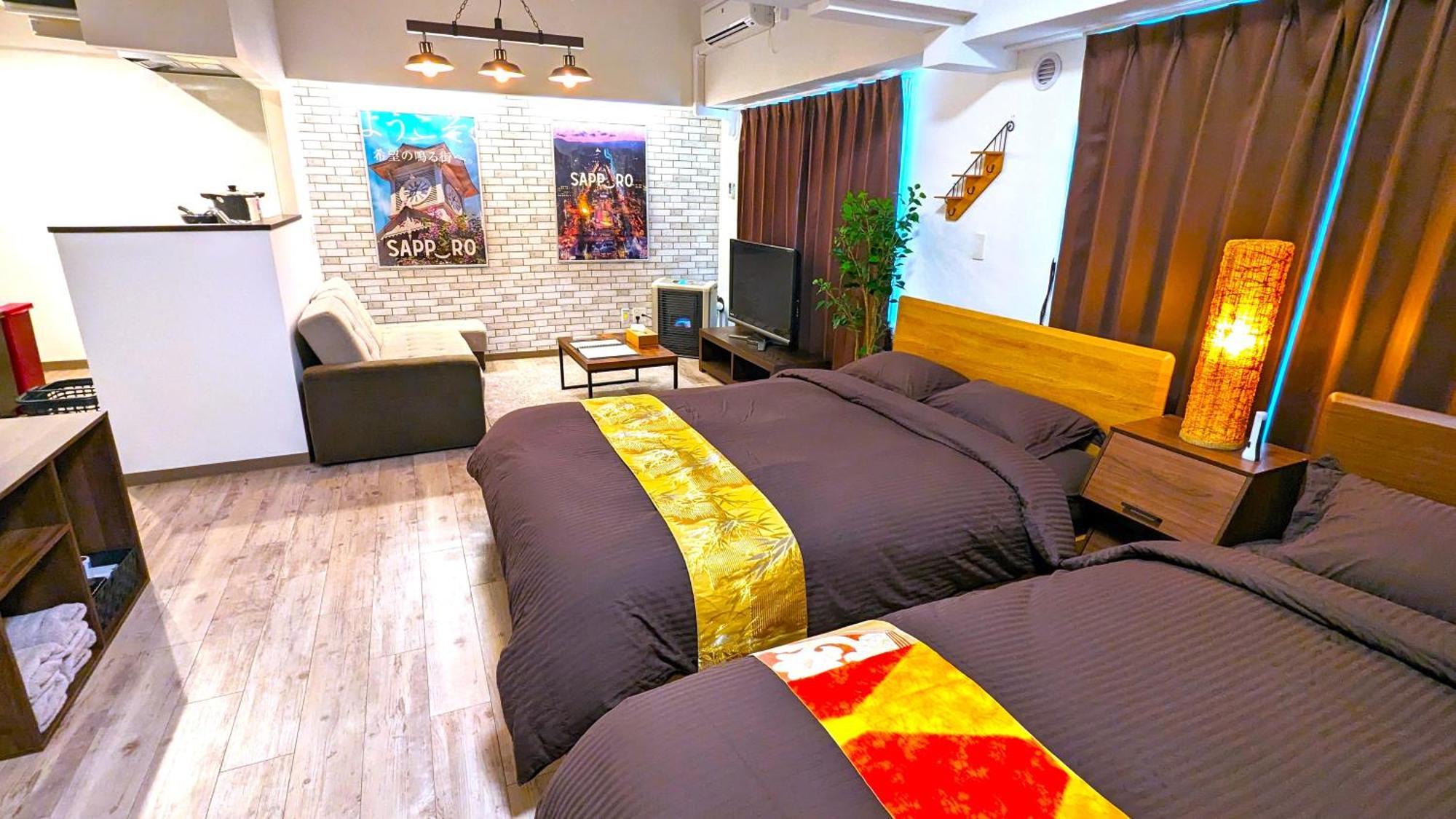 Kiyaza Station Sapporo 2 Apartment Luaran gambar
